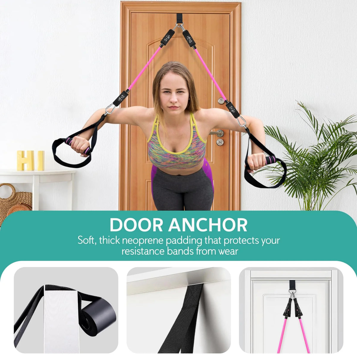 Pilates Bar Kit with Resistance Bands,Pilates Bar with Stackable Bands Workout Equipment for Legs,Hip,Waist and Arm,Exercise Fitness Equipment for Women & Men Home Gym Yoga Pilates
