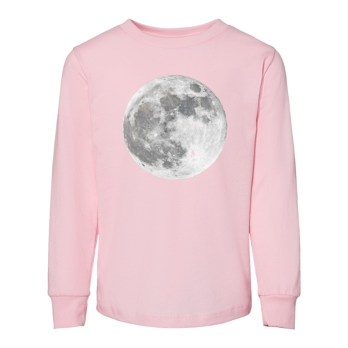 Contemporary Moon BELLA + CANVAS Toddler Jersey Long Sleeve Tee