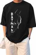 T-Shirt for Men– Oversized Cotton Tee-S-Black